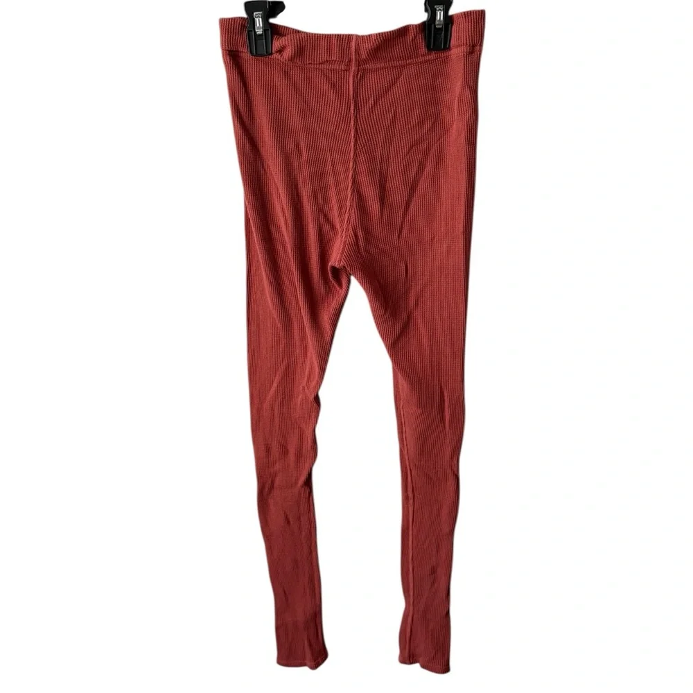 Free People Brown Leggings with Fitted Silhouette
